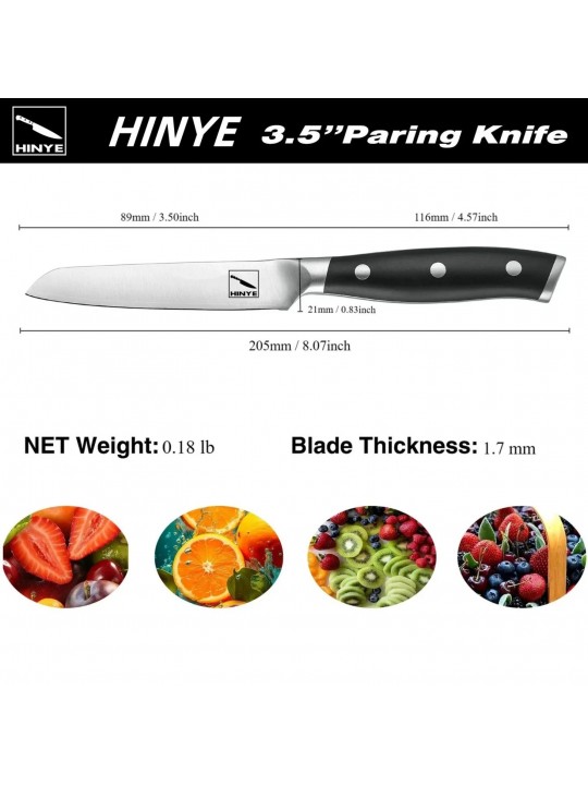 Hinye-Stahl Tri-ply 3.5" Parer