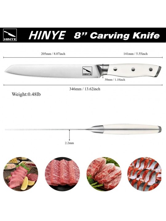 Hinye-Stahl 8" Carving