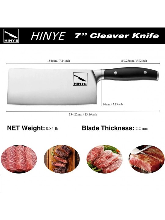 Hinye-Arcelor 7" Cleaver