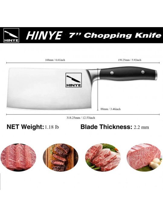 Hinye-Arcelor 7" Chopping knife