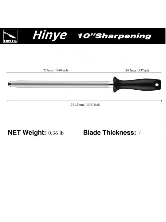 Hinye-10'' Sharpening Steel