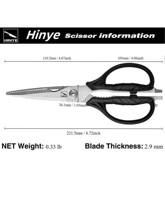 Hinye-Utility Kitchen Scissors