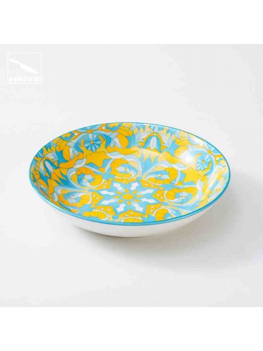 Hinye-Bohemian printed ceramic home tableware