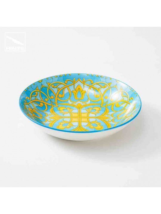 Hinye-Bohemian Moonlight Plate Ceramic Dinnerware