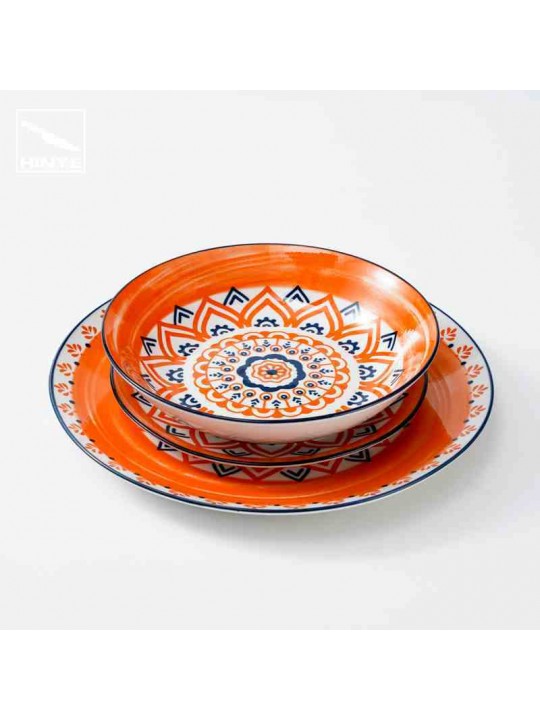 Hinye-Bohemian printed ceramic tableware