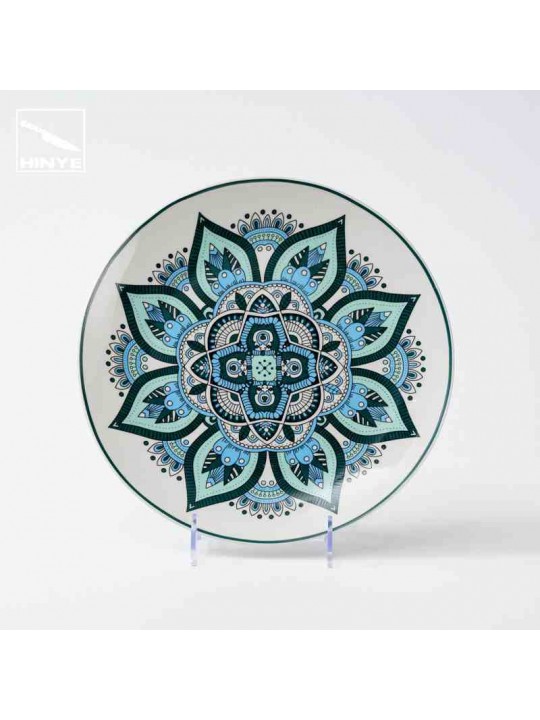 Hinye-Bohemian style small film flower paper tableware