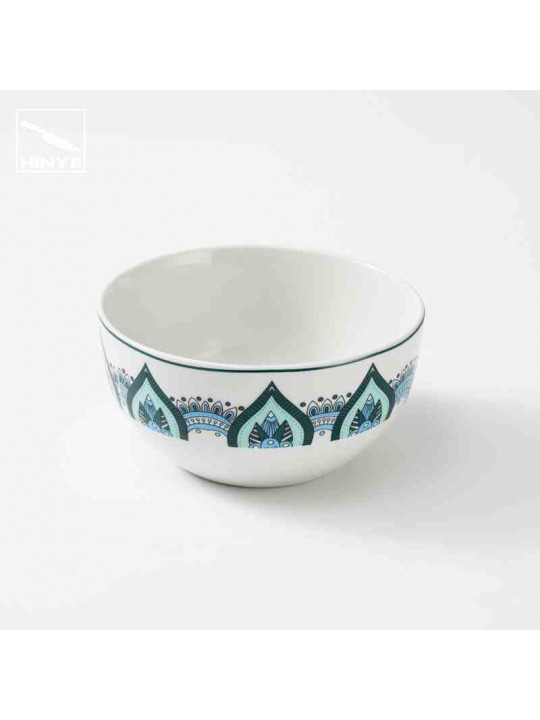 Hinye-Bohemian style small film flower paper tableware