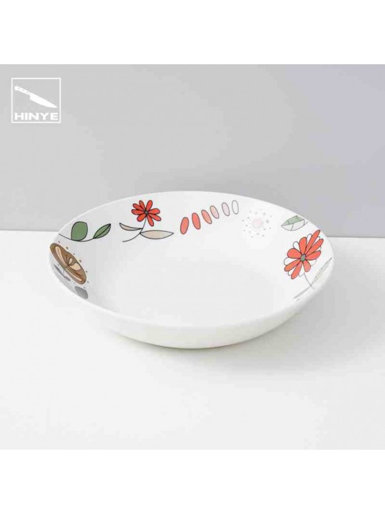 Hinye-Ceramic small film flower paper tableware