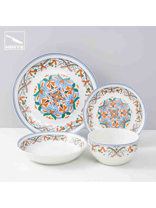 Hinye-Boho style moonlight plate tableware