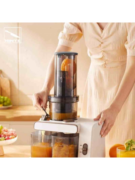 Hinye-Household fruit multi-functional double cup juicer to separate j