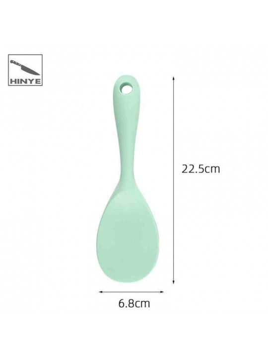 Hinye-Household One-piece Silicone Fully Wrapped Rice Spoon