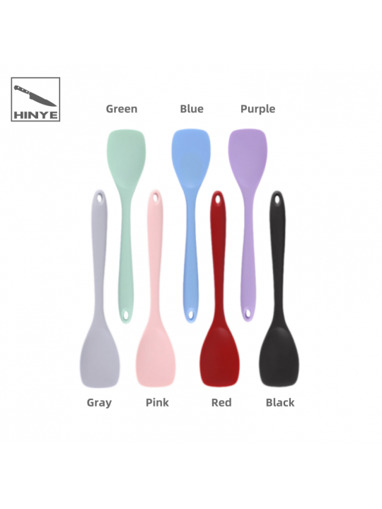 Hinye-One-piece Silicone Duckbill Spatula Baking Tool Shovel