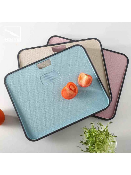 Hinye-Wheat Straw Plastic Cutting Board for Cutting Meat, Vegetables, 