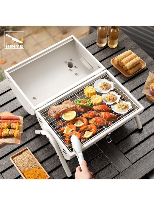 Hinye-Outdoor Household BBQ Skewer Grill Smokeless Charcoal Grill