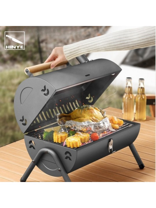 Hinye-Outdoor Household BBQ Skewer Grill Smokeless Charcoal Grill